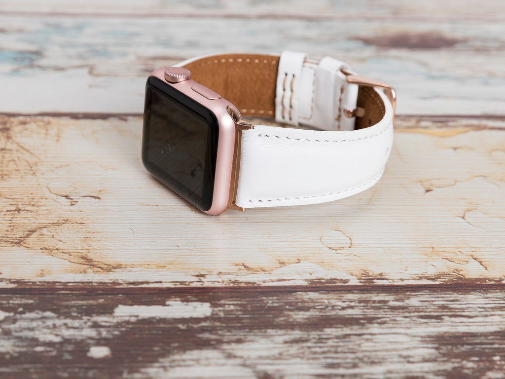 Genuine Leather Apple Watch Band Series 11/10/9/8/7/6/5/4/ SE / Ultra 1/2/3