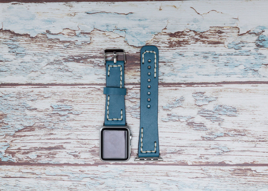 Handmade Genuine Leather Apple Watch Band Series 11/10/9/8/7/6/5/4/ SE / Ultra 1/2/3
