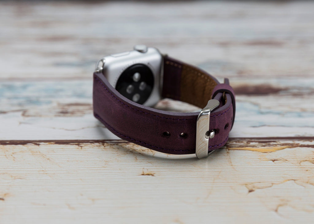 Genuine Leather Apple Watch Band Series 11/10/9/8/7/6/5/4/ SE / Ultra 1/2/3