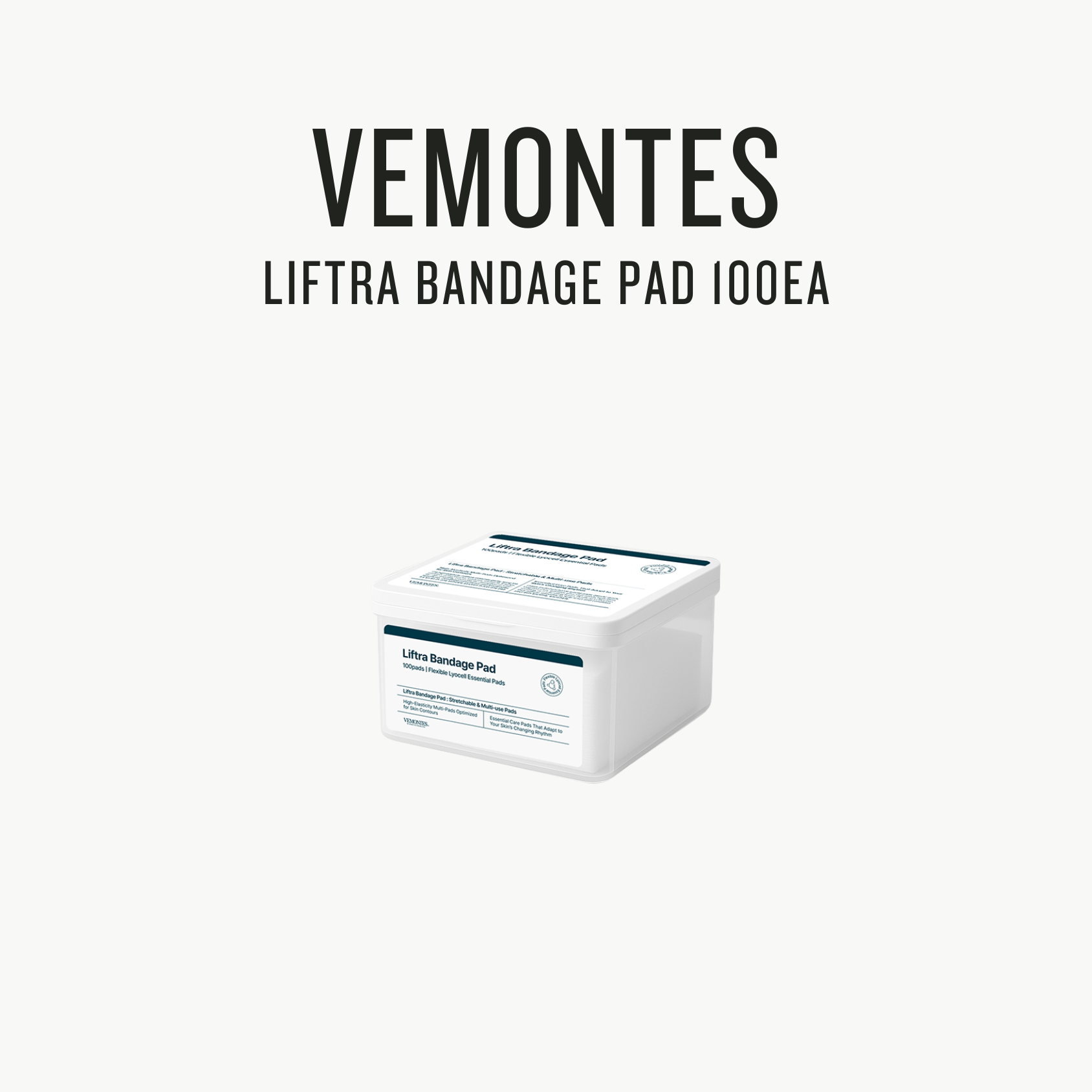 Vemontes Liftra Bandage Pad | 100 Sheets