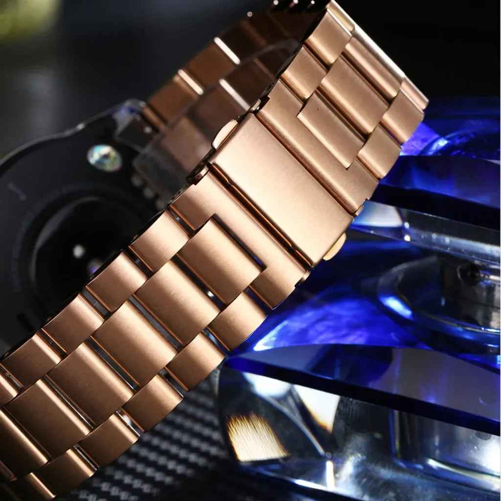 Luxury Stainless Steel Integrated Band for Samsung Galaxy Watch 8 & 7 I 40MM, 44MM, 46MM, 47MM