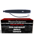 Exterior Door Handle Black Primed Replacement for Chevrolet Impala (2014) OE Part # 13590678 | Front Left Driver Side