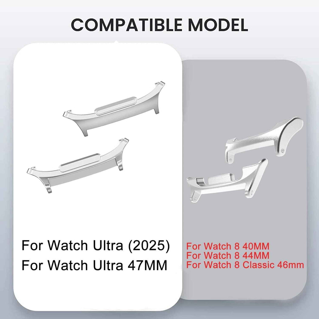 Steel Band For Samsung Galaxy Watch 8 Classic 46MM, Galaxy Watch 8, 40MM, 44MM, Ultra 47MM