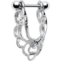 Crystalline Gem Elegant Cartilage Earring