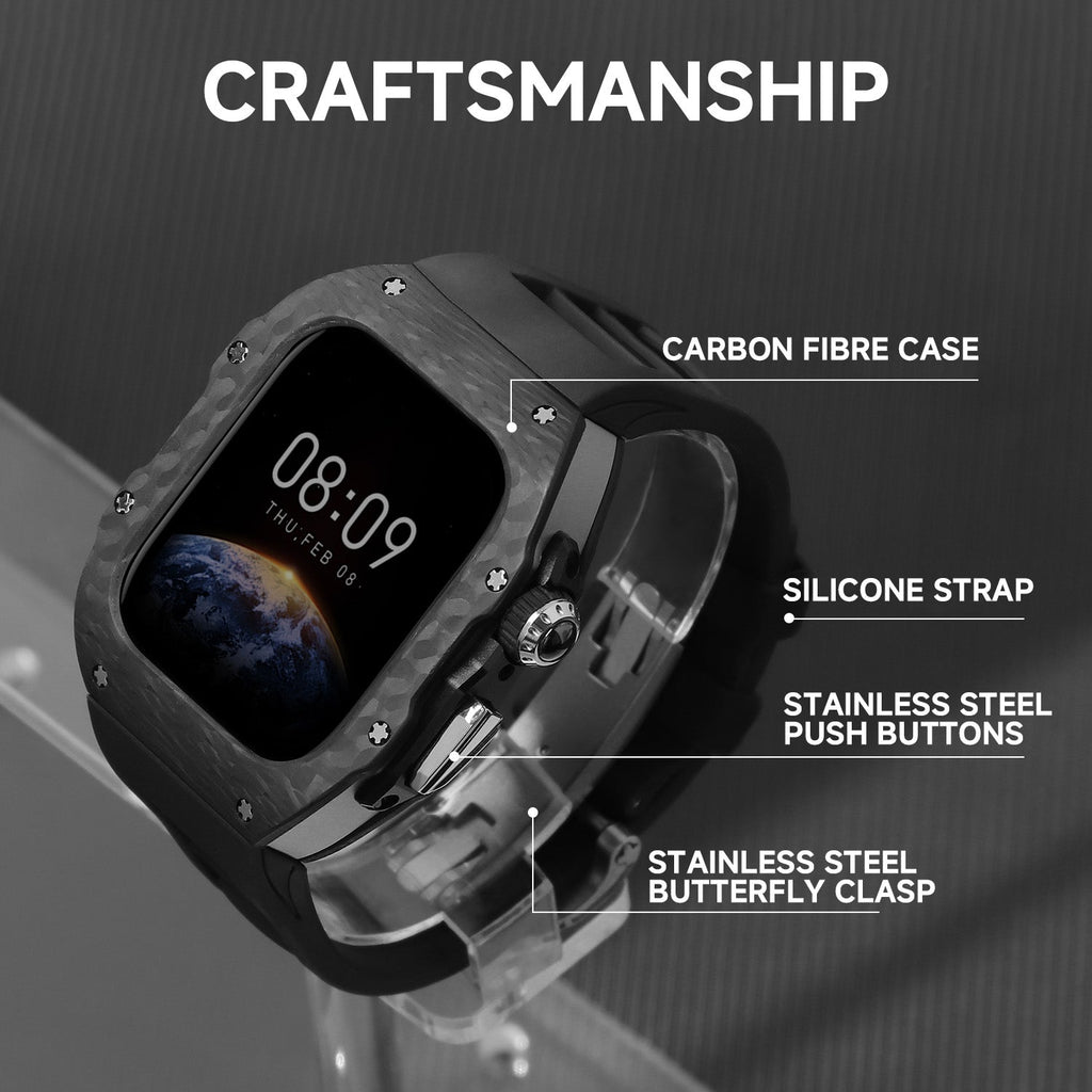 Luxury Mod Kit for Apple Watch 10/11 (42/46mm) - Titanium Edition