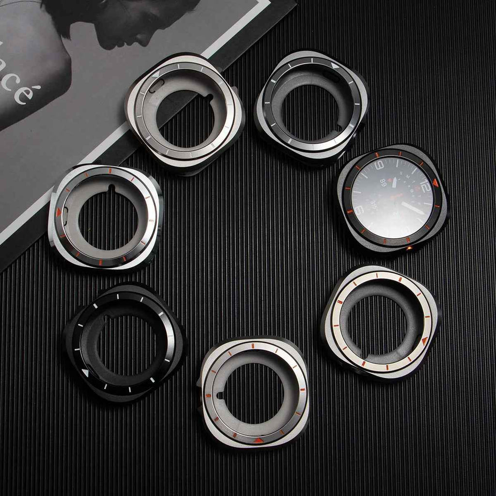 Samsung Galaxy Watch Ultra 47mm Metal Case - Anti-Fall Hard Alloy Frame + Protective
