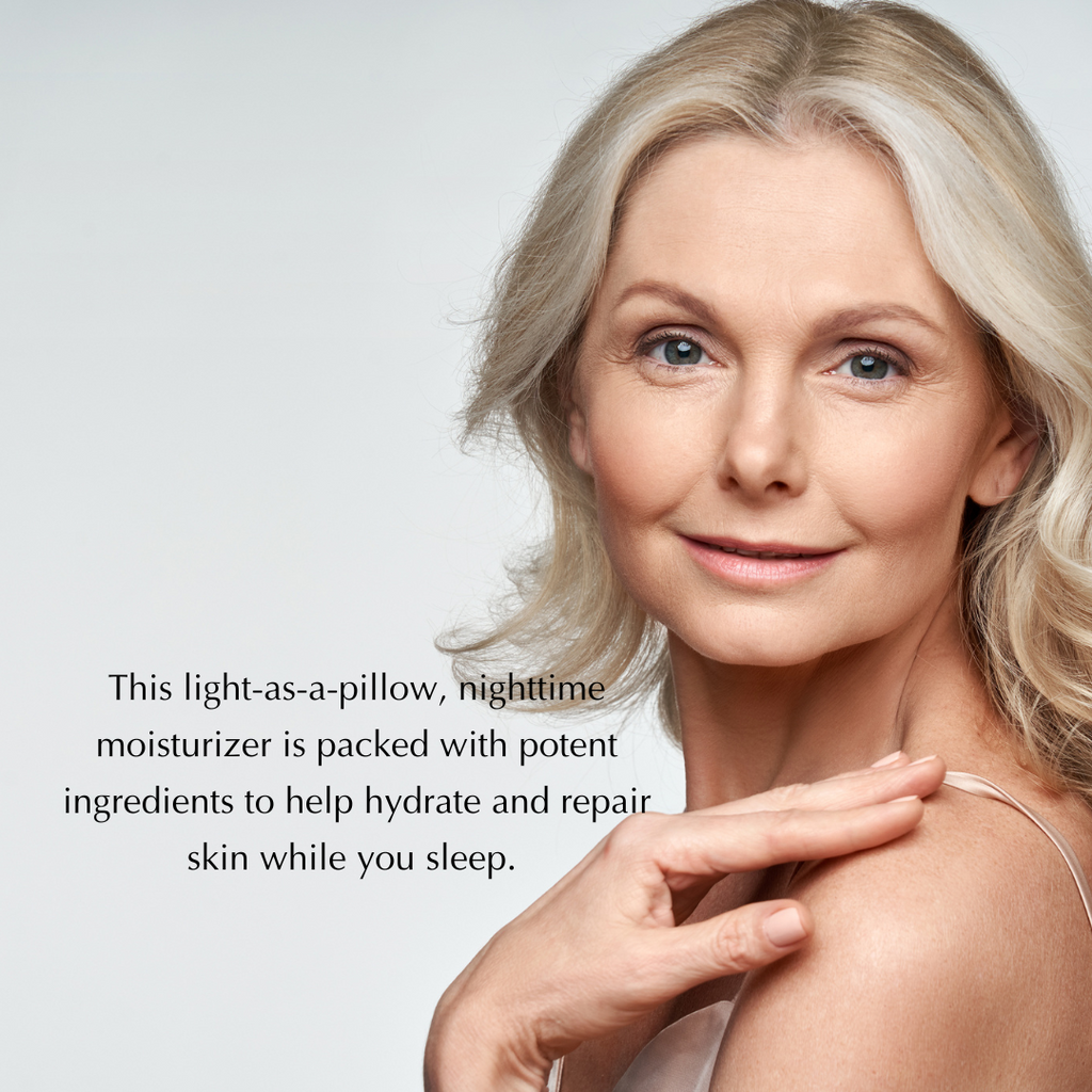 Wrinkle Repair Retinol Night Cream – Vegan, Gluten-Free, Regenerating Anti-Aging Moisturizer