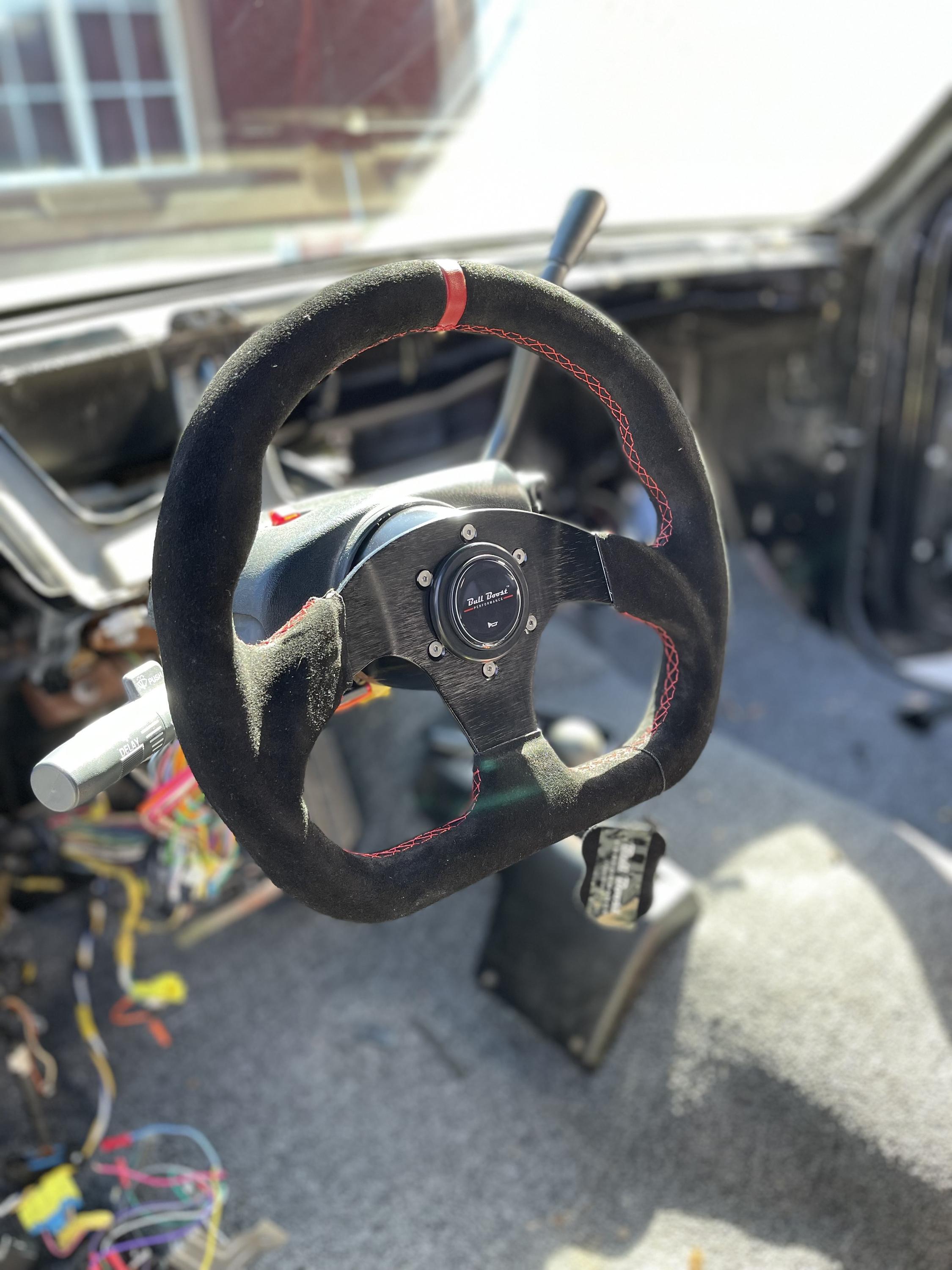 Steering Wheel + Hub Adapter for Toyota Chaser KE70 AE71 AE82 AE86 Supra Corolla