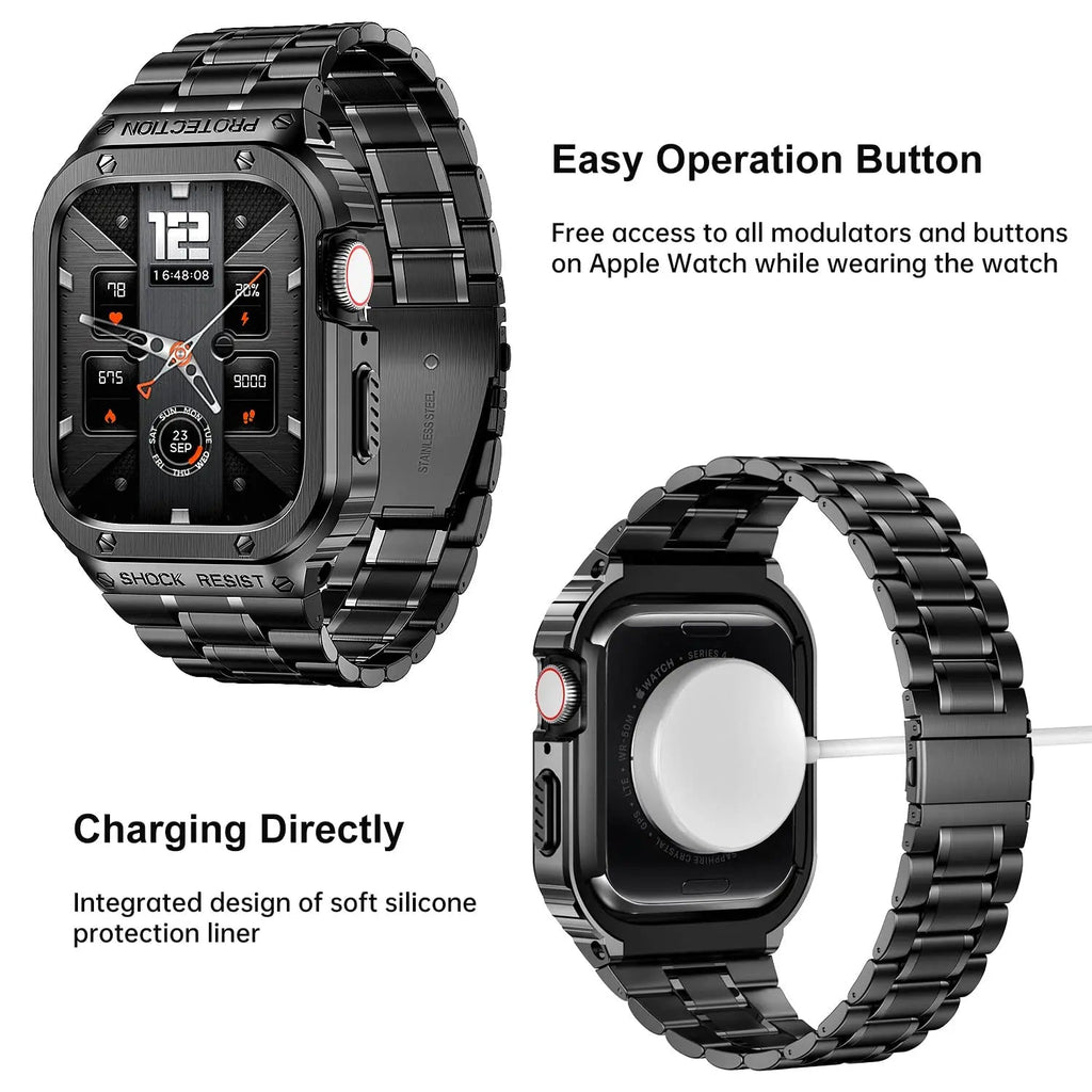 Apple Watch Band+Case 44MM, 45MM, 49MM