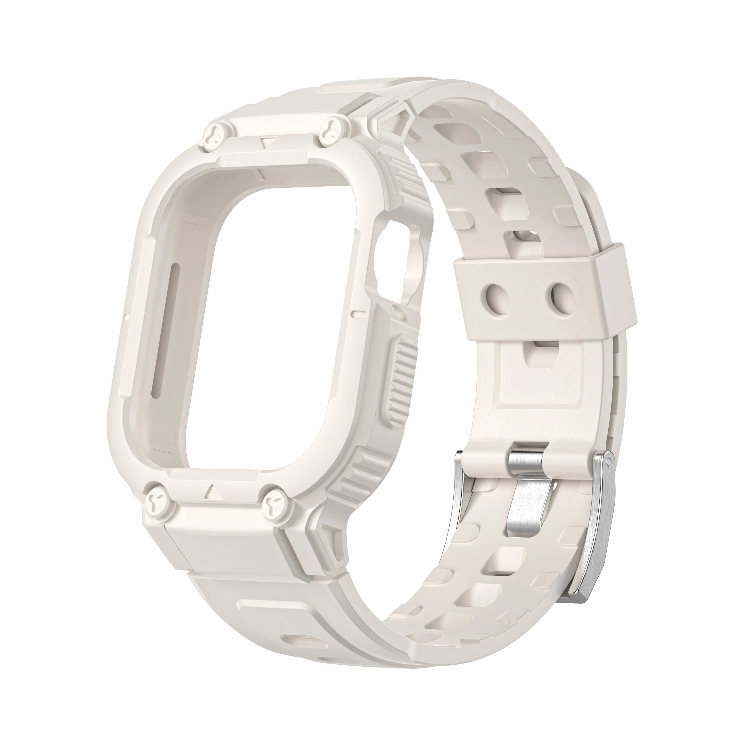 Sport Clear Apple Watch Band+Case