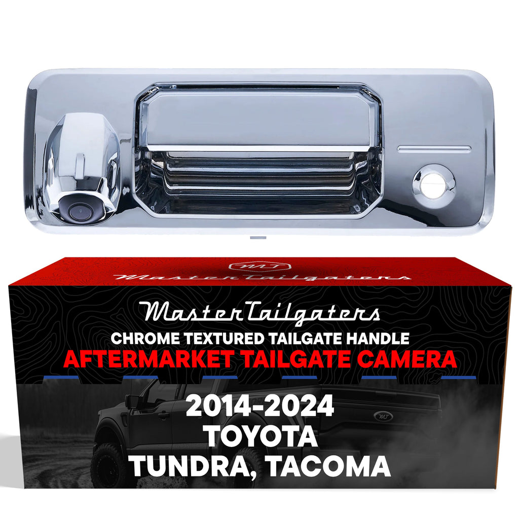 Toyota Tacoma (2016-2024) Chrome Replacement Tailgate Handle with Backup Camera