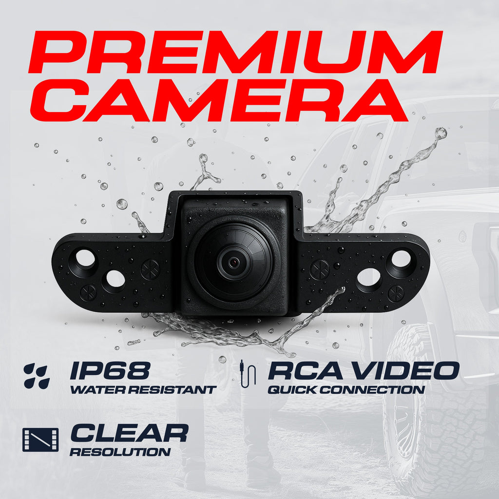 Honda Ridgeline (2006-2014) Black Replacement Tailgate Handle with Backup Camera