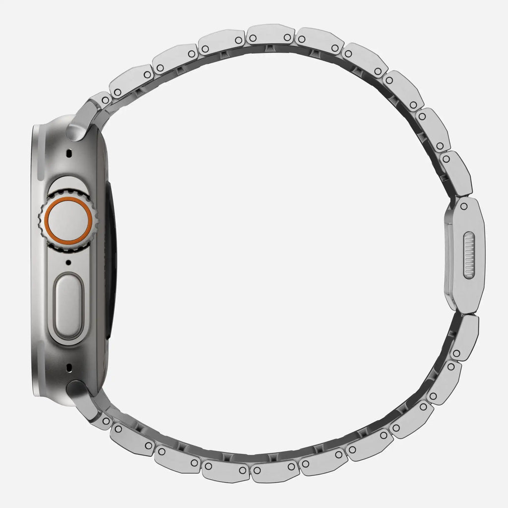 Luxury Steel Strap for Apple Watch Band Series 10/9/8/7/6/5 SE / Ultra 8 1/2