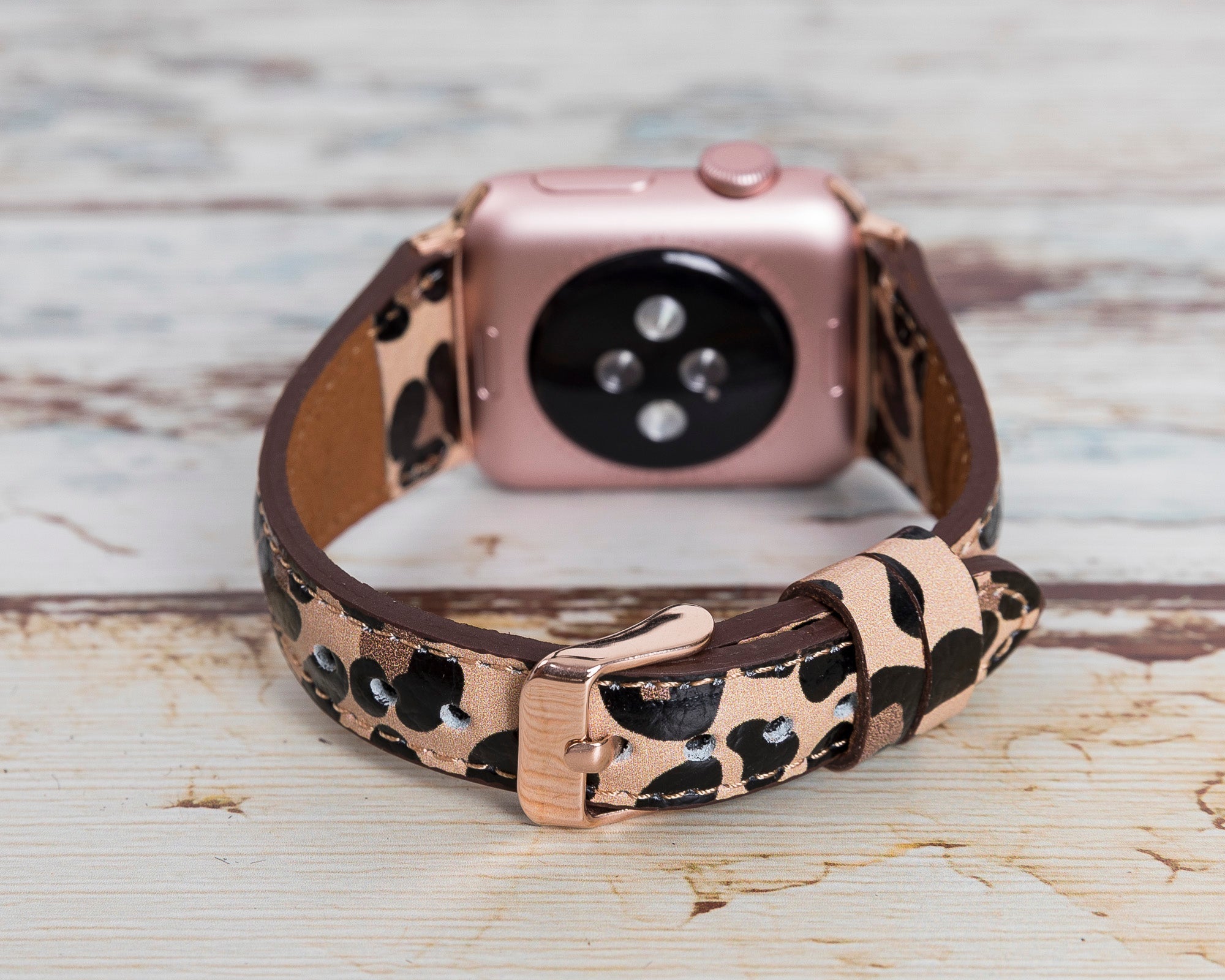 Genuine Leather Apple Watch Band Series 11/10/9/8/7/6/5/4/ SE / Ultra 1/2/3