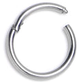 20G 1/4 A ASTM F-136 Titainum Precision Hinged Segment Hoop