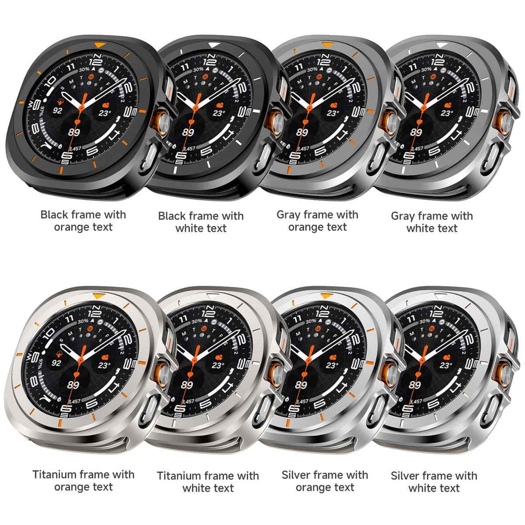 Samsung Galaxy Watch Ultra 47mm Metal Case - Anti-Fall Hard Alloy Frame + Protective