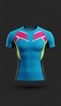 Turbo Blue Quick-Dry Training Top