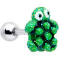 16G 1/4 Texture Turtle Cartilage Tragus Earring