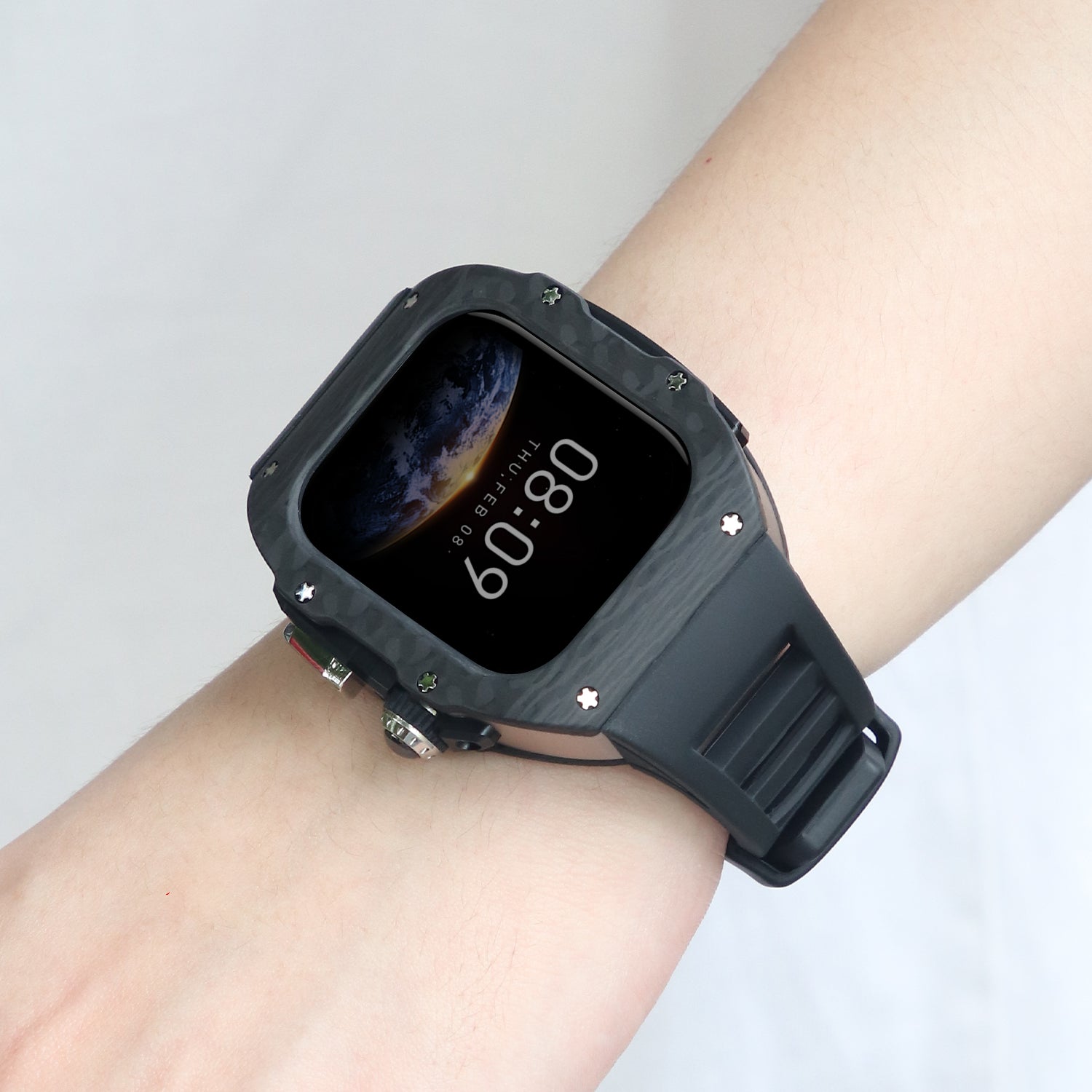 Luxury Mod Kit for Apple Watch 10/11 (42/46mm) - Titanium Edition