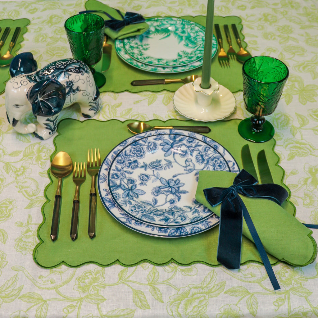 Botanic Imprinted Chalice - Set of 6