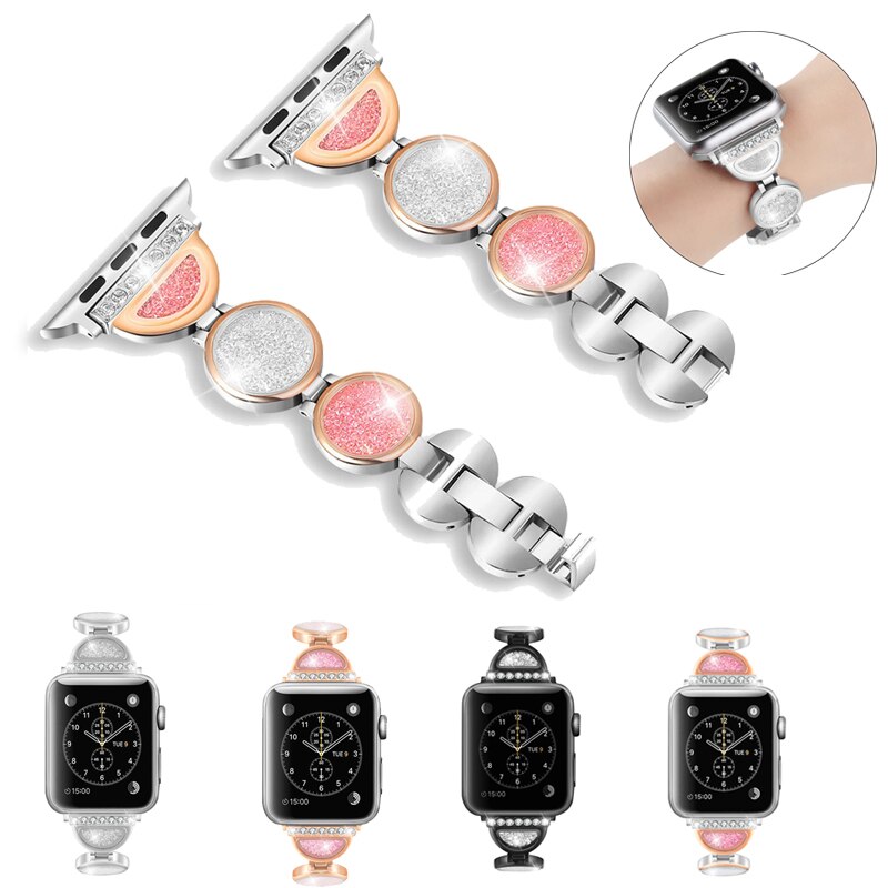Apple Watch Diamond Band Series 11/10/9/8/7/6/5/4/ SE / Ultra 1/2/3