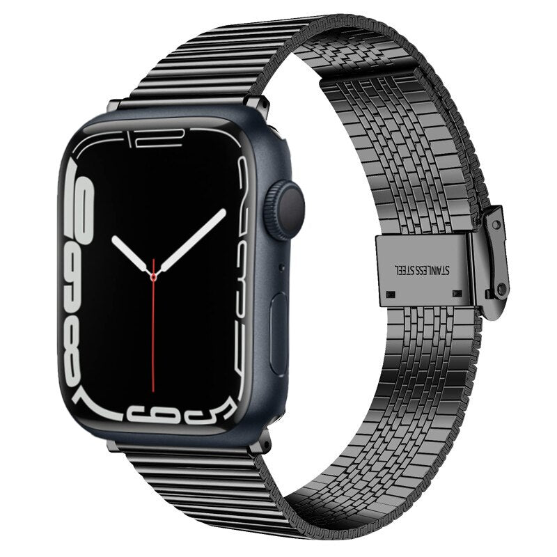 Stainless Steel Strap Apple Watch Band Series 11/10/9/8/7/6/5/4/ SE / Ultra 1/2/3