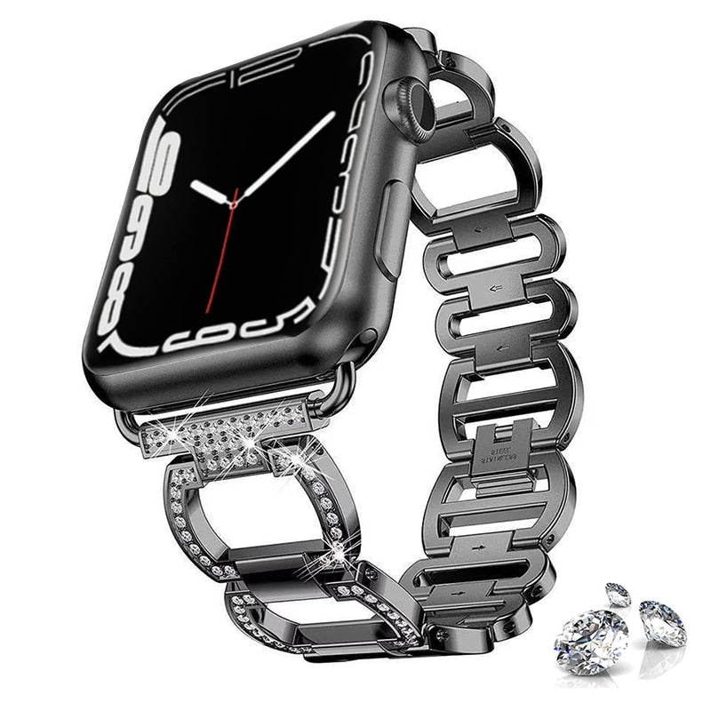 Stainless Steel Apple Watch Band – Series 1–11 & Ultra