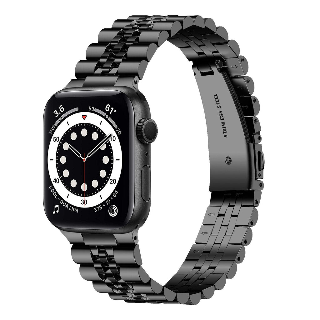 Slim Stainless Steel Apple Watch Band Series 11/10/9/8/7/6/5/4/ SE / Ultra 1/2/3