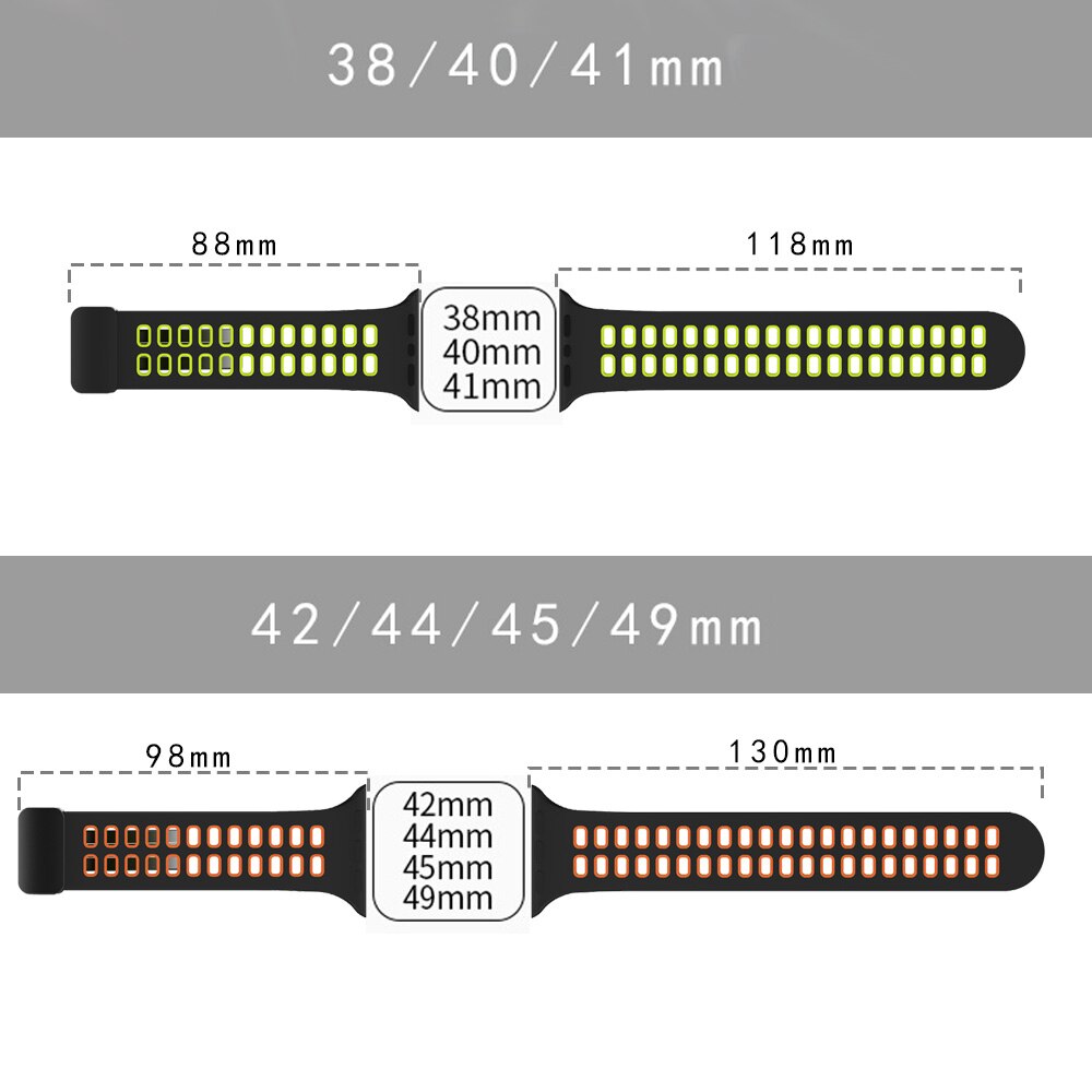 Magnetic Buckle Silicone Apple Watch Band Series 11/10/9/8/7/6/5/4/ SE / Ultra 1/2/3