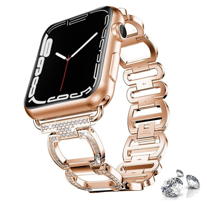 Stainless Steel Apple Watch Band – Series 1–11 & Ultra