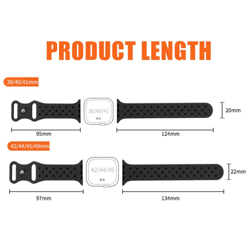 Strap for Apple Watch Band Series 11/10/9/8/7/6/5/4/ SE / Ultra 1/2/3