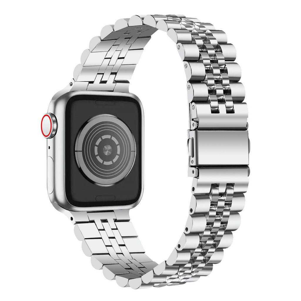 Slim Stainless Steel Apple Watch Band Series 11/10/9/8/7/6/5/4/ SE / Ultra 1/2/3