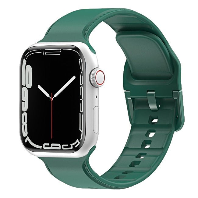 Silicone Apple Watch Band Series 11/10/9/8/7/6/5/4/ SE / Ultra 1/2/3