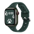 Cat Paw Print Silicone Band for Apple Watch | Series 11, 10, Ultra & More