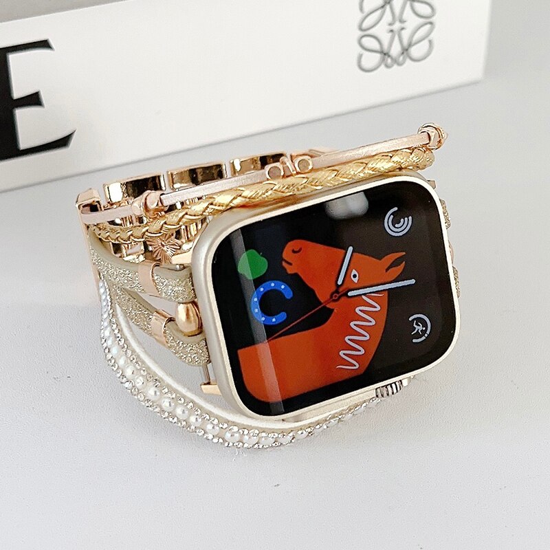 Apple Watch Handmade Strap/Band Series 11/10/9/8/7/6/5/4/ SE / Ultra 1/2/3