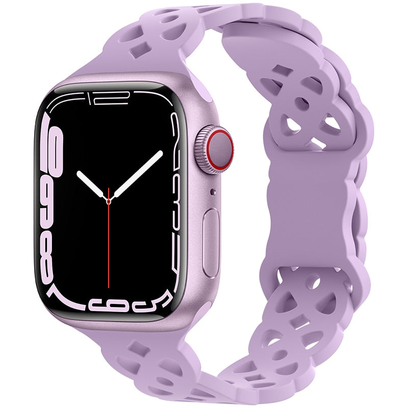 Silicone Strap Apple Watch Band Series 11/10/9/8/7/6/5/4/ SE / Ultra 1/2/3