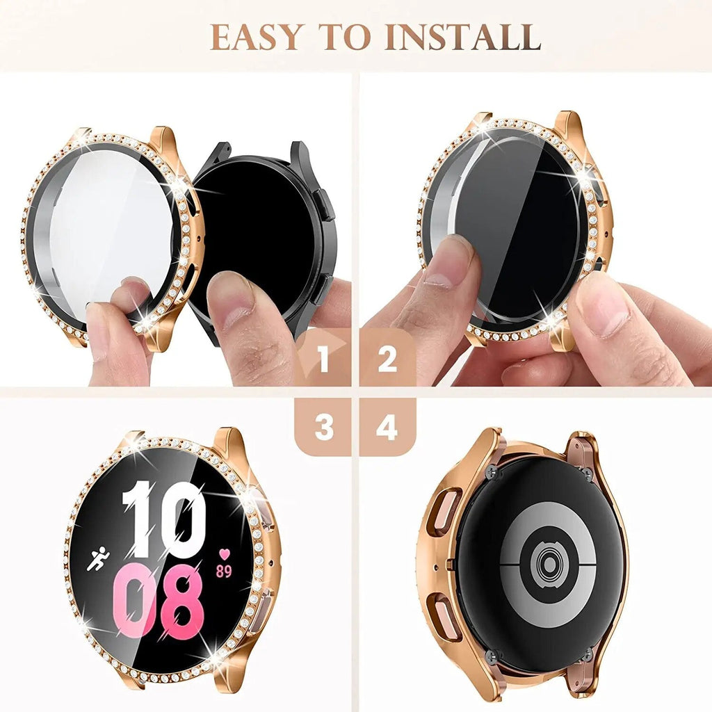 Diamond Samsung Galaxy 4, 5 Watch  Case 40MM, 44MM