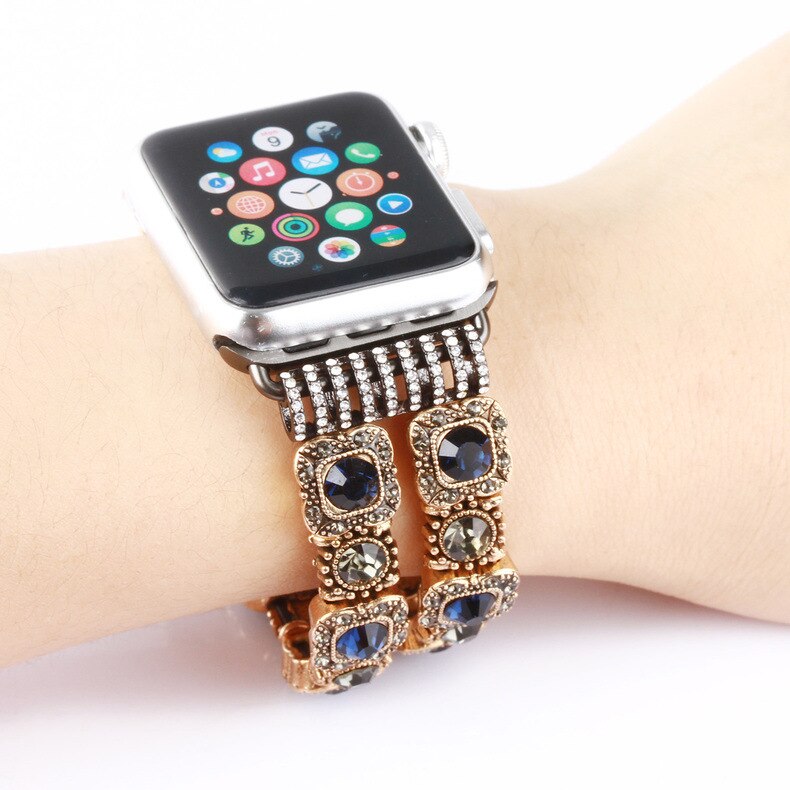 Apple Watch Luxury Diamond Strap Series 11/10/9/8/7/6/5/4/ SE / Ultra 1/2/3