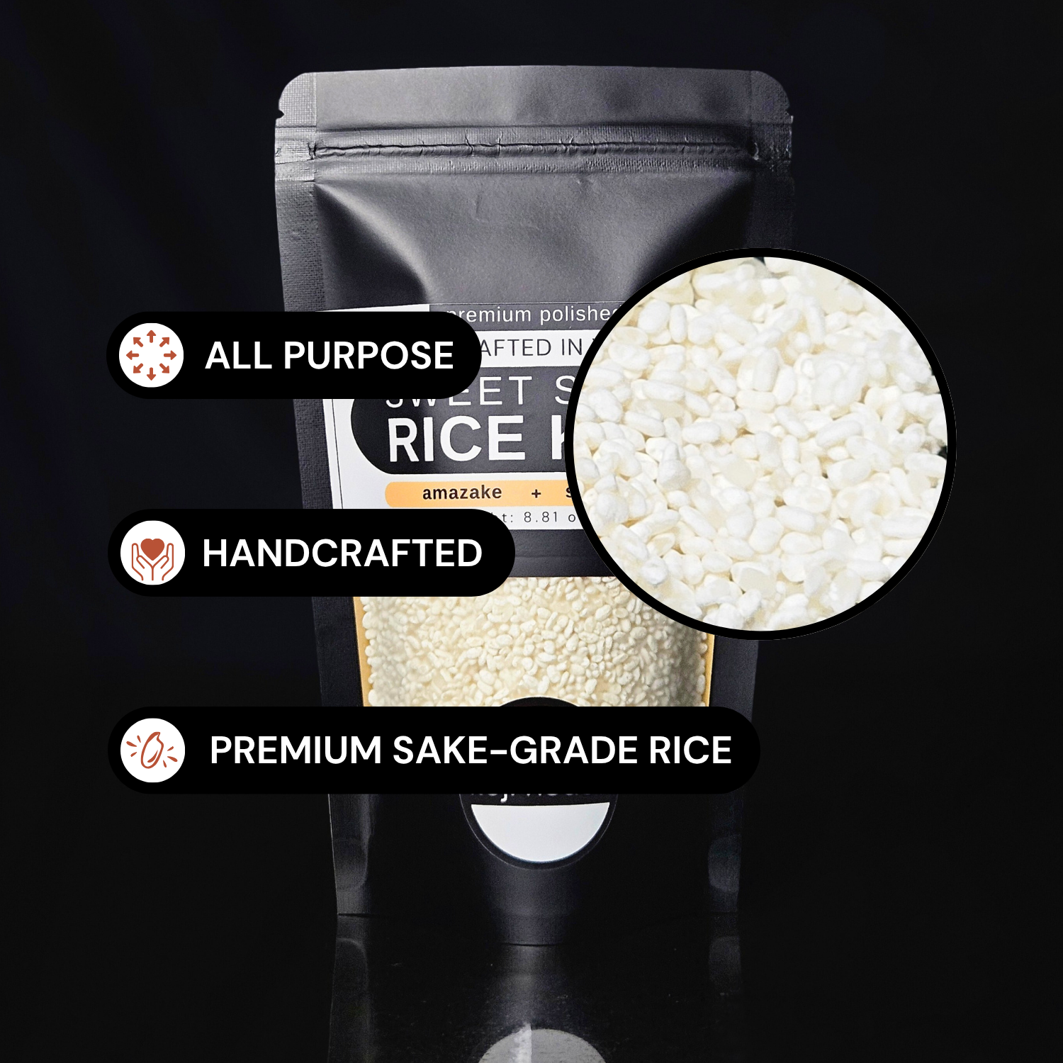 Premium Sweet Rice Koji (250g)