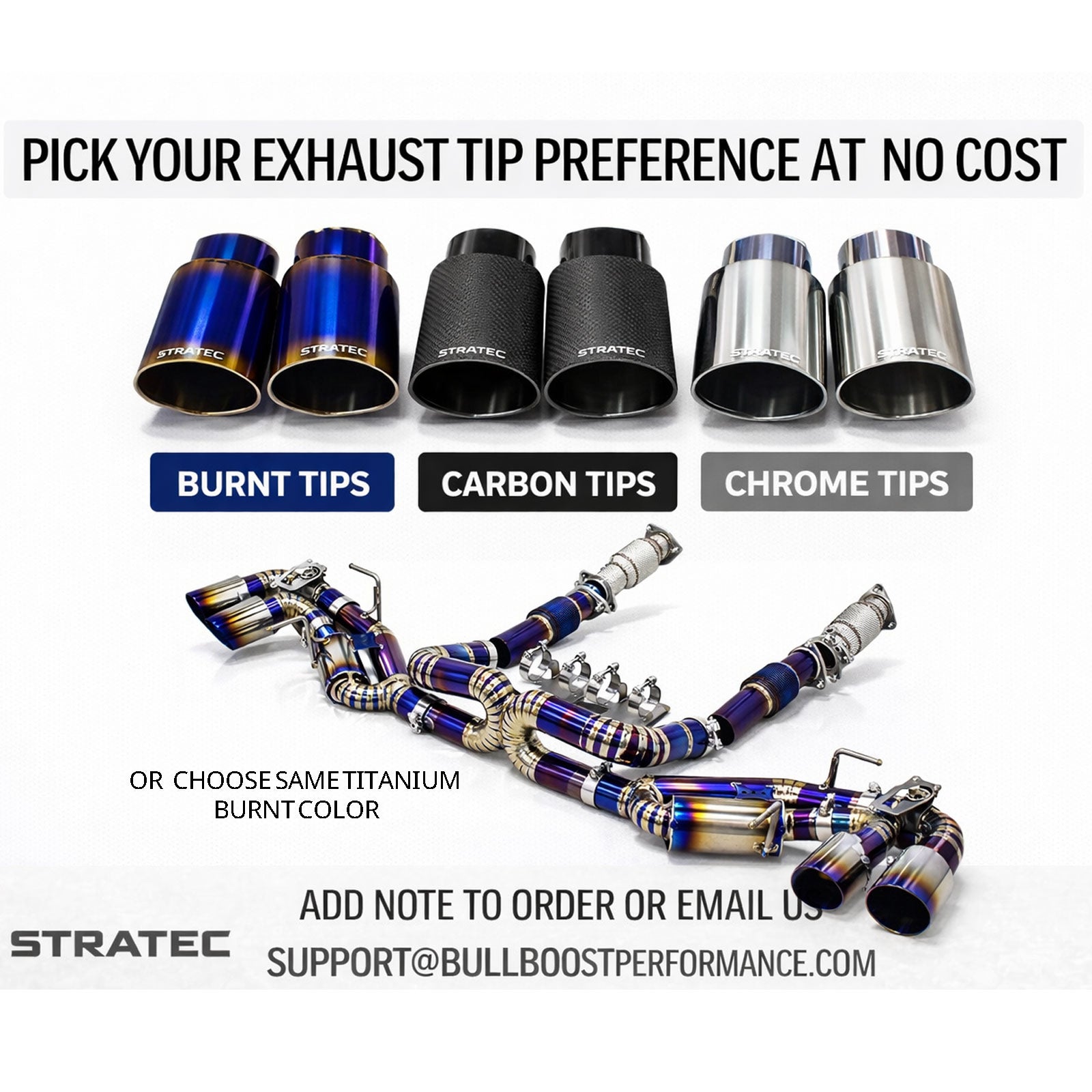 Titanium Valved Catback Exhaust for Porsche Boxster S Cayman S 987 987.1