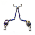 Performance Titanium Stainless Steel Catback Exhaust System for Infiniti G37 3.7L