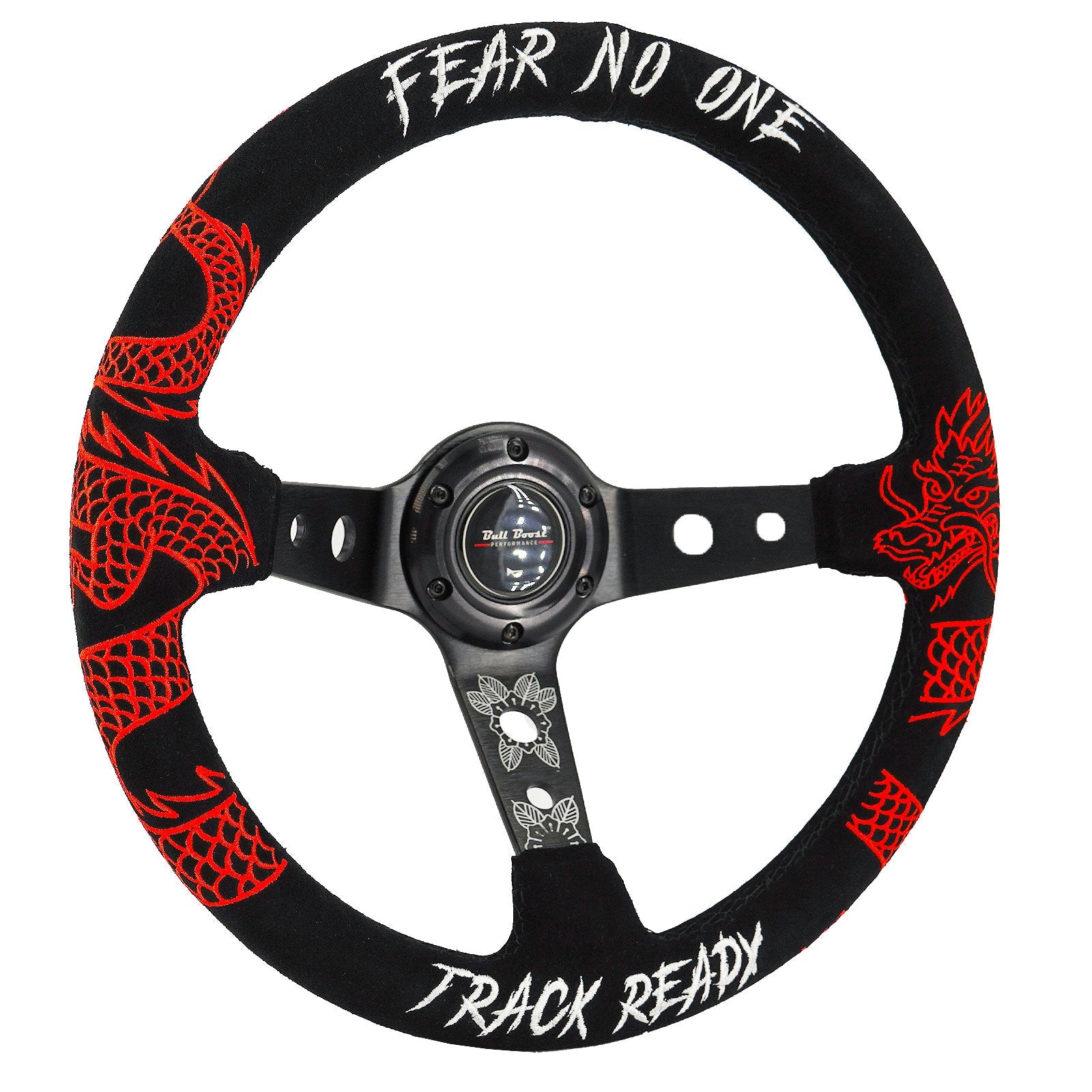 Track Ready 350mm Steering Wheel + Hub Adapter Kit For 2002-2012 Mini Cooper