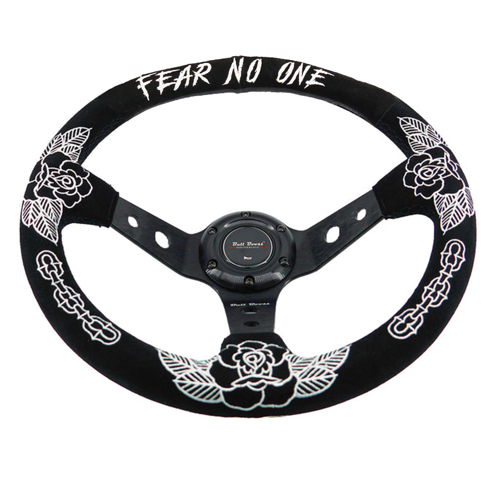 BW Rose Steering Wheel + Hub Adapter Kit For Toyota Pickup, Corolla, 4Runner, MR2, Camry