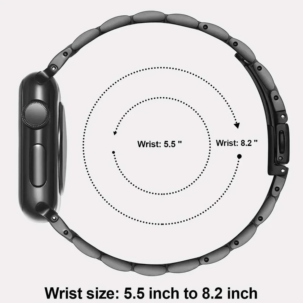 Stainless Steel Strap For Apple Watch Band Series 11/10/9/8/7/6/5/4/ SE / Ultra 1/2/3