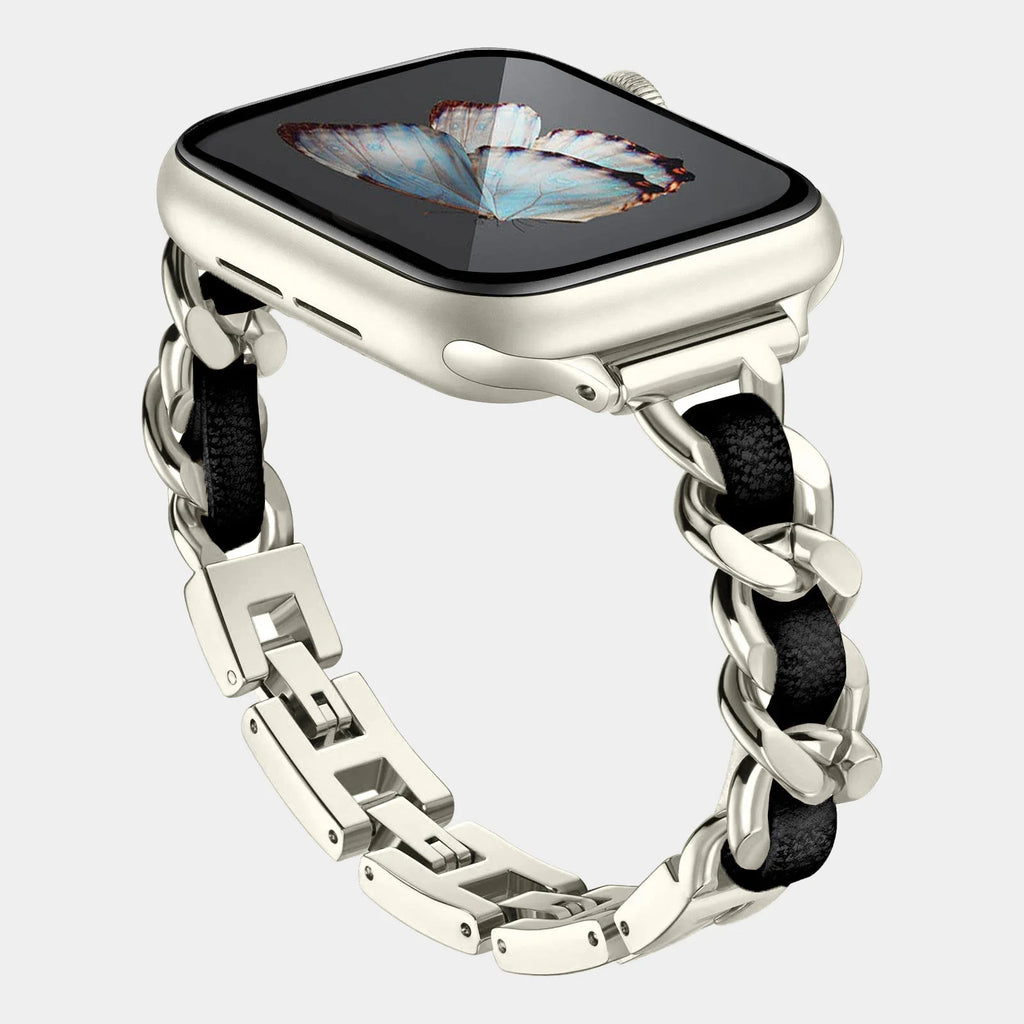 Stainless Steel Apple Watch Strap Series 11/10/9/8/7/6/5/4/ SE / Ultra 1/2/3