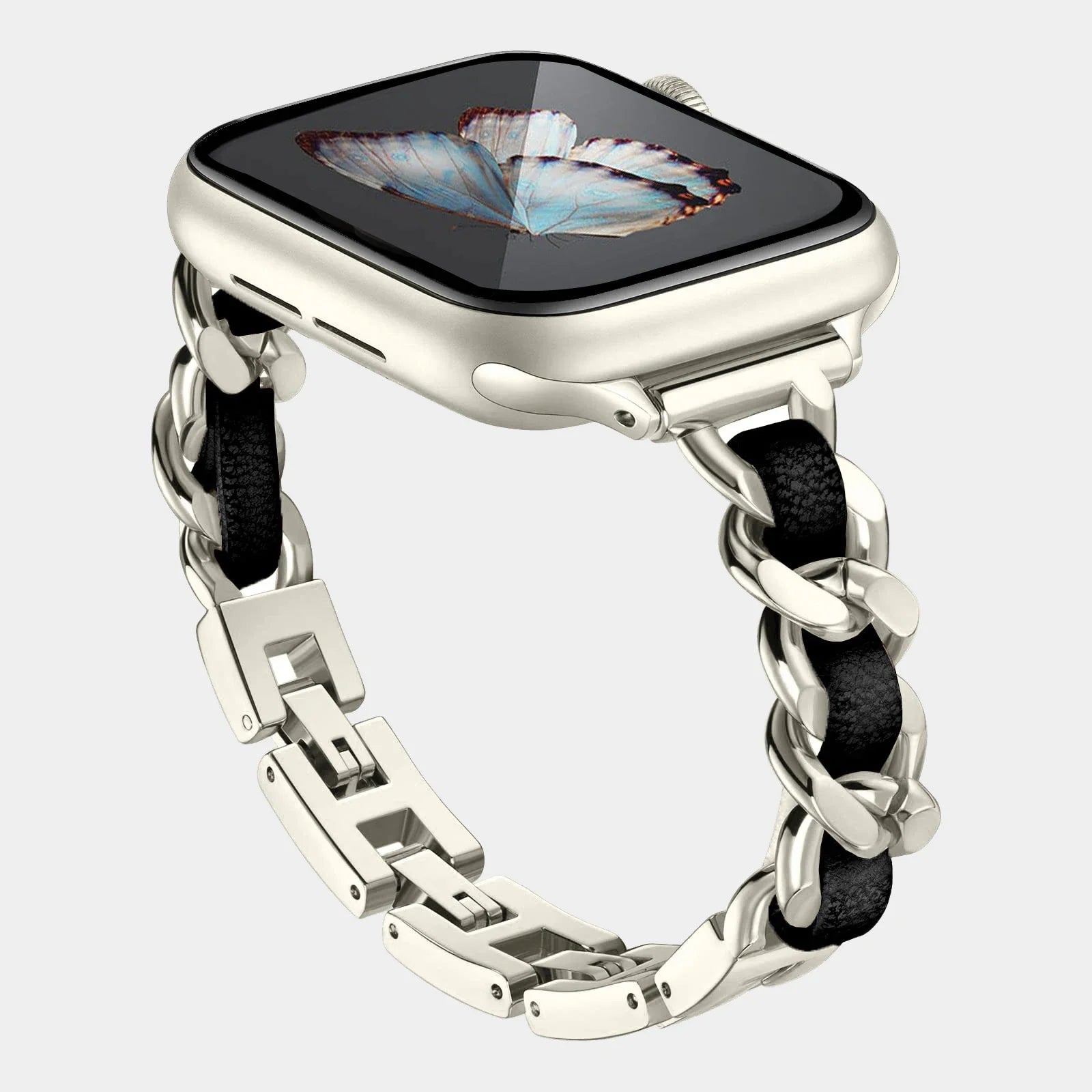 Stainless Steel Apple Watch Strap Series 11/10/9/8/7/6/5/4/ SE / Ultra 1/2/3