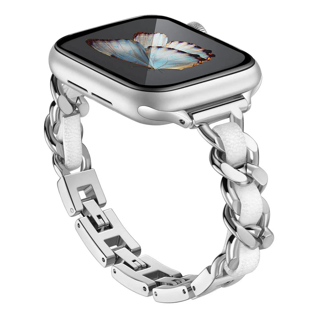 Stainless Steel Apple Watch Strap Series 11/10/9/8/7/6/5/4/ SE / Ultra 1/2/3