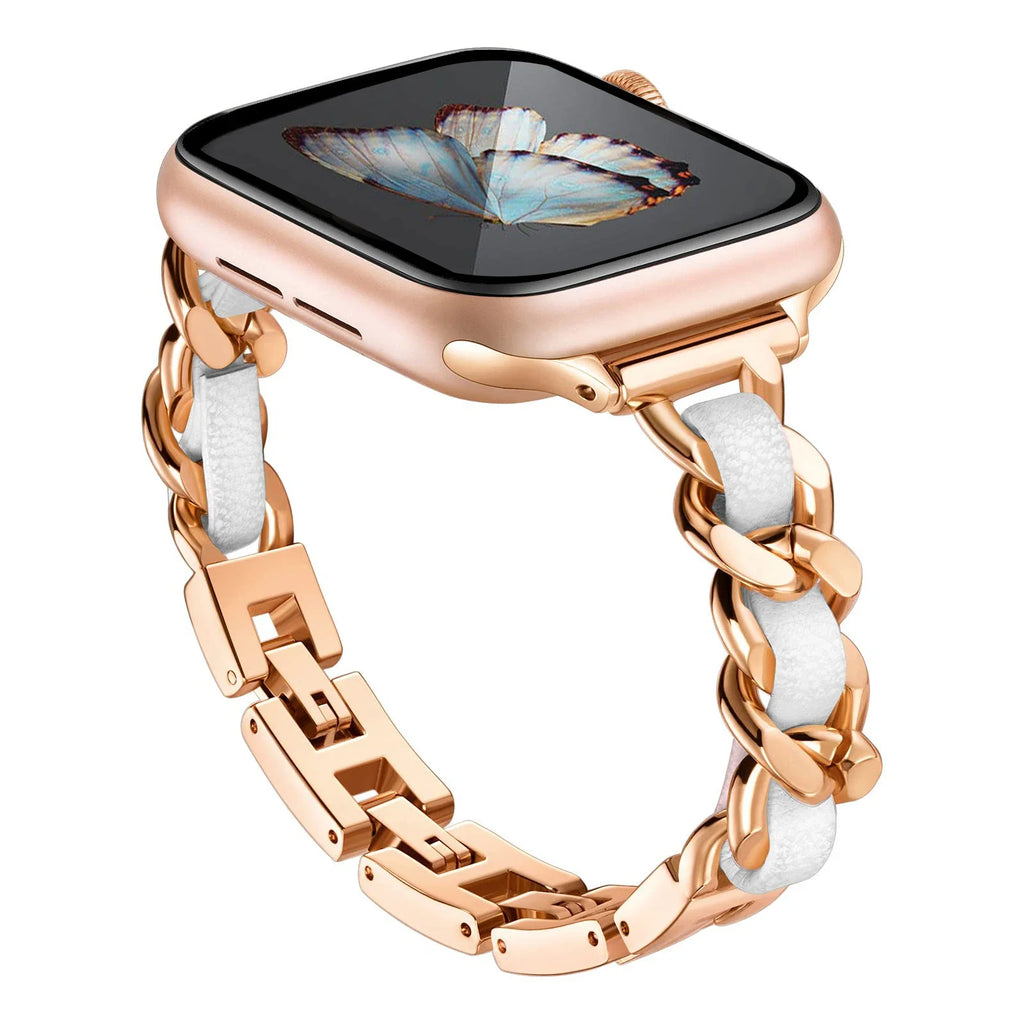 Stainless Steel Apple Watch Strap Series 11/10/9/8/7/6/5/4/ SE / Ultra 1/2/3