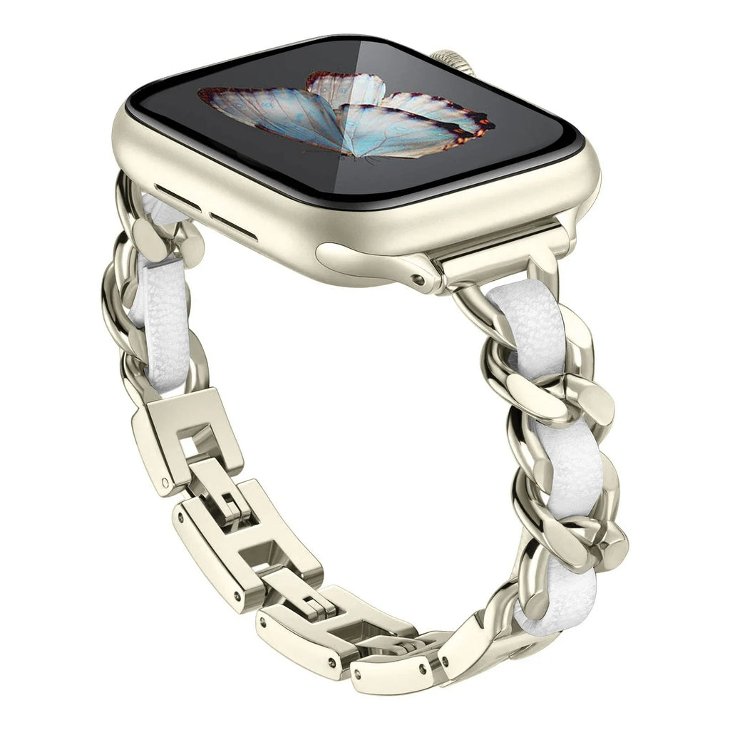Stainless Steel Apple Watch Strap Series 11/10/9/8/7/6/5/4/ SE / Ultra 1/2/3