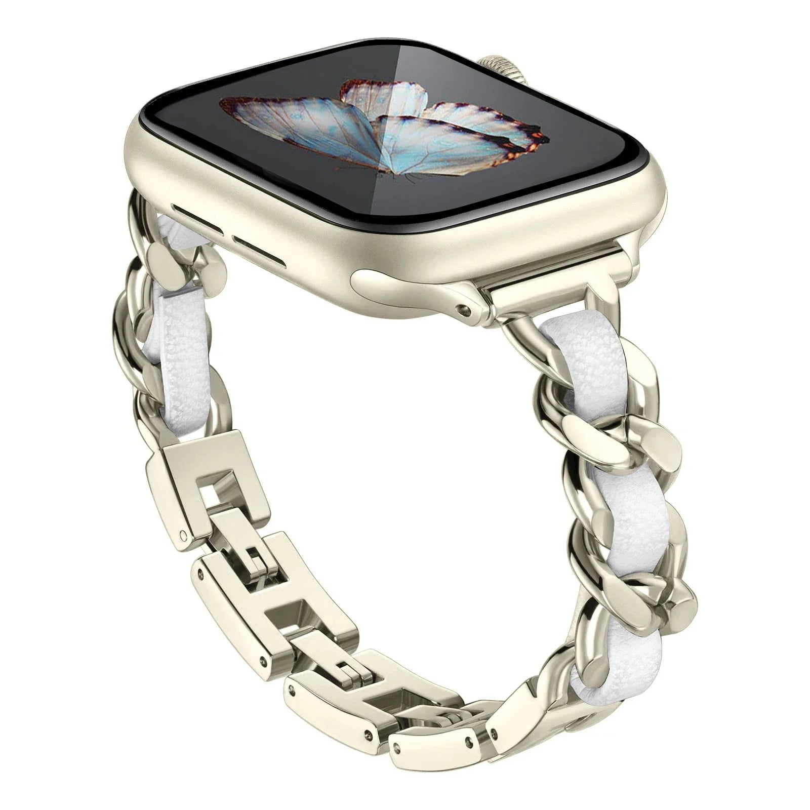 Stainless Steel Apple Watch Strap Series 11/10/9/8/7/6/5/4/ SE / Ultra 1/2/3